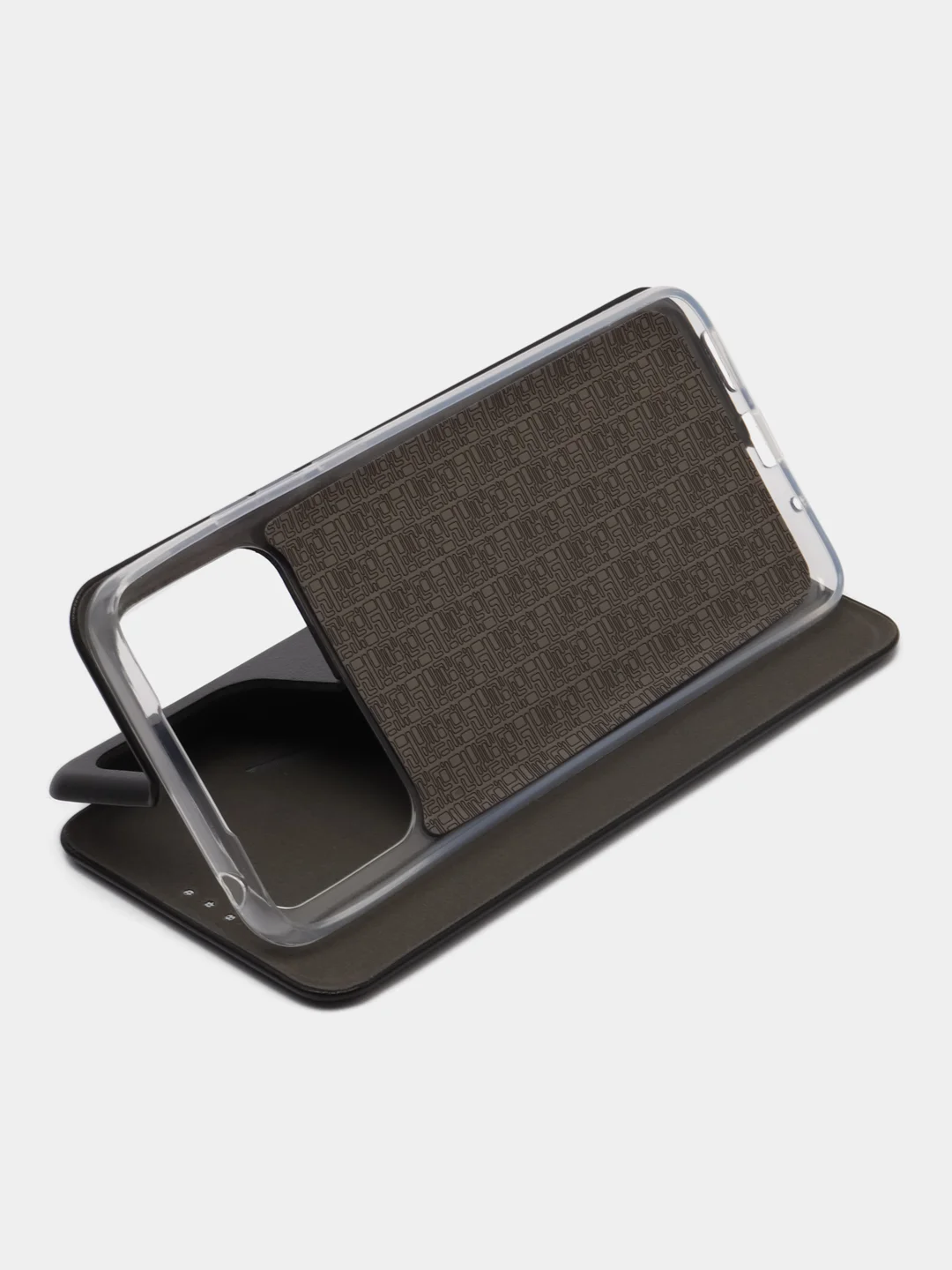 Черный чехол книжка Xiaomi Redmi 10C, POCO C40, на магните, с функцией подставки