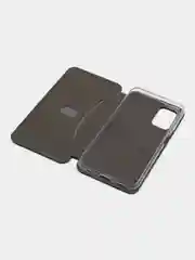 Тёмно-зелёный чехол-книжка для Samsung Galaxy A13 на магните, с функцией подставки