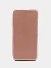 Розовый чехол книжка Xiaomi Redmi 10C, POCO C40, на магните, с функцией подставки