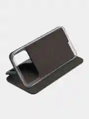 Тёмно-зелёный чехол книжка Xiaomi Redmi 10C, POCO C40, на магните, с функцией подставки