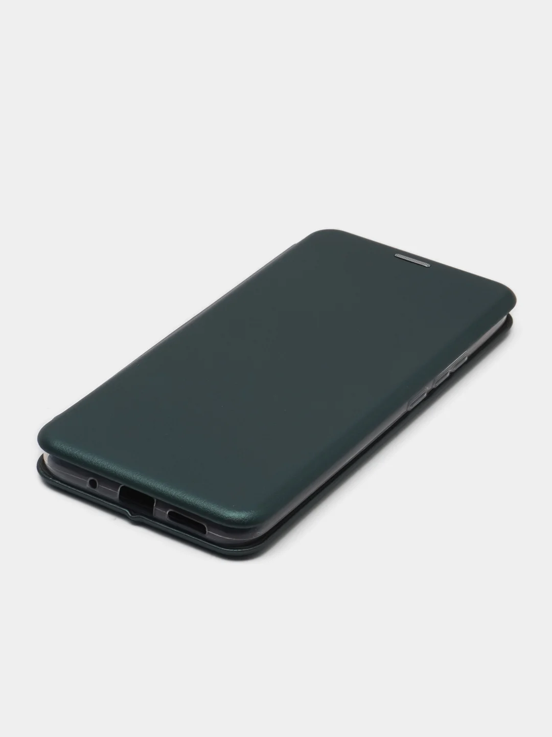 Тёмно-зелёный чехол книжка Xiaomi Redmi 10C, POCO C40, на магните, с функцией подставки