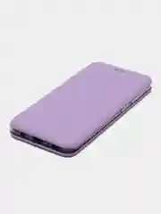 Сиреневый чехол книжка Samsung Galaxy A50, A30S, A50S (Самсунг А50, А30С, А50С)