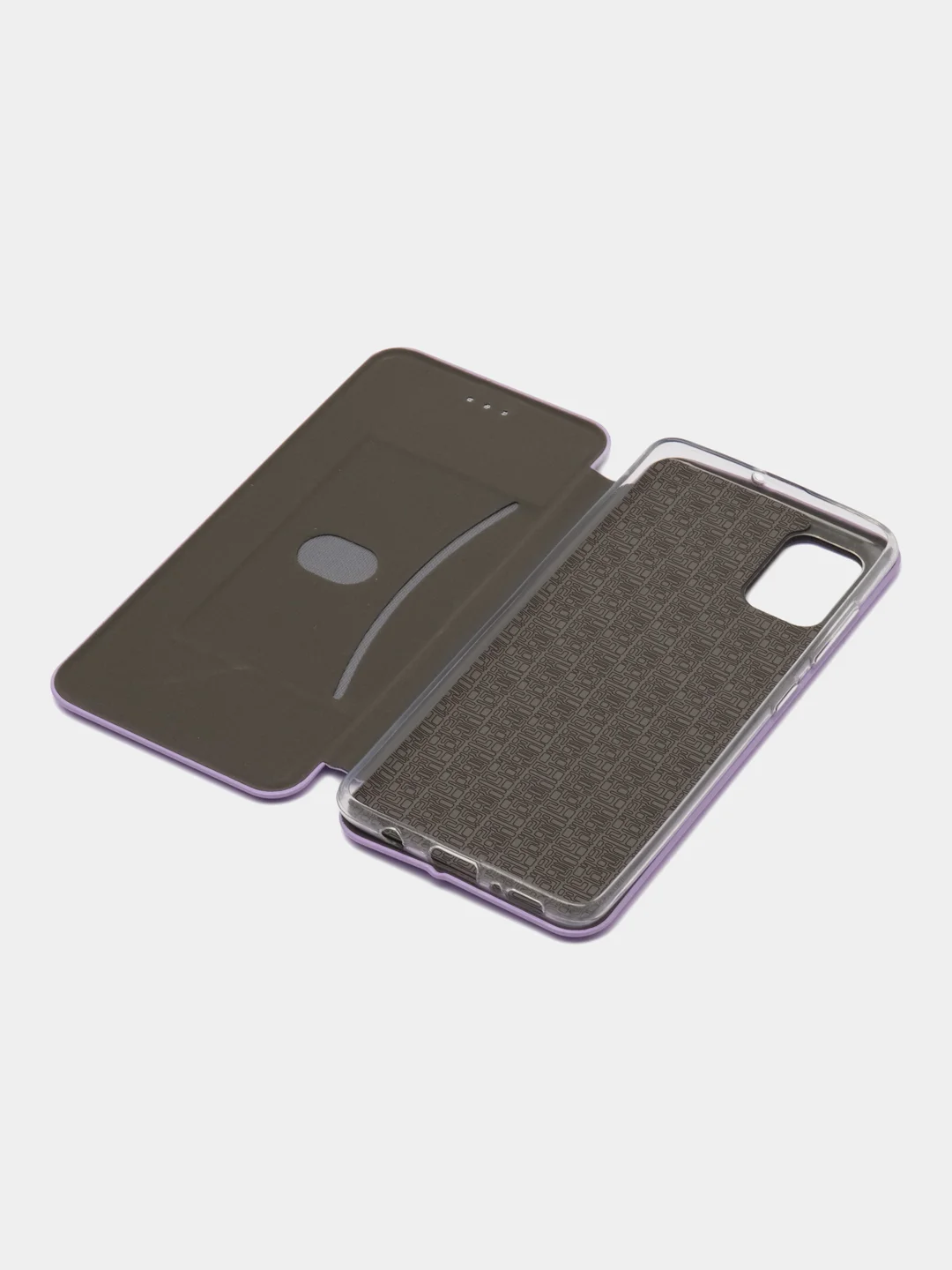 Сиреневый чехол книжка Samsung Galaxy A02, A02S, A31, A32, A51, A52, A71, A72