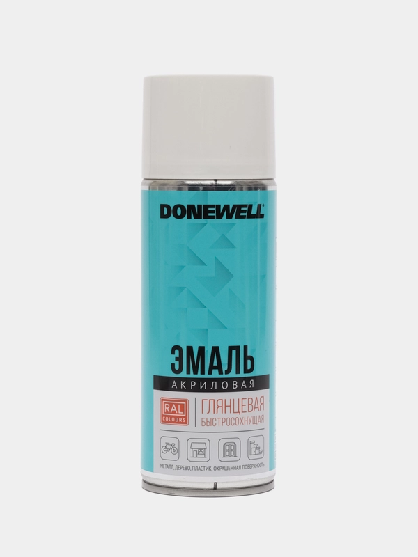 Эмаль DONEWELL универсальная, акриловая, быстросохнущая RAL