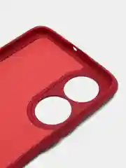 Бордовый чехол для телефона Redmi 10, Note 10 Pro, Honor X7, Samsung S23 с бортами и защитой камеры