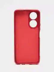 Бордовый чехол для телефона Redmi 10, Note 10 Pro, Honor X7, Samsung S23 с бортами и защитой камеры