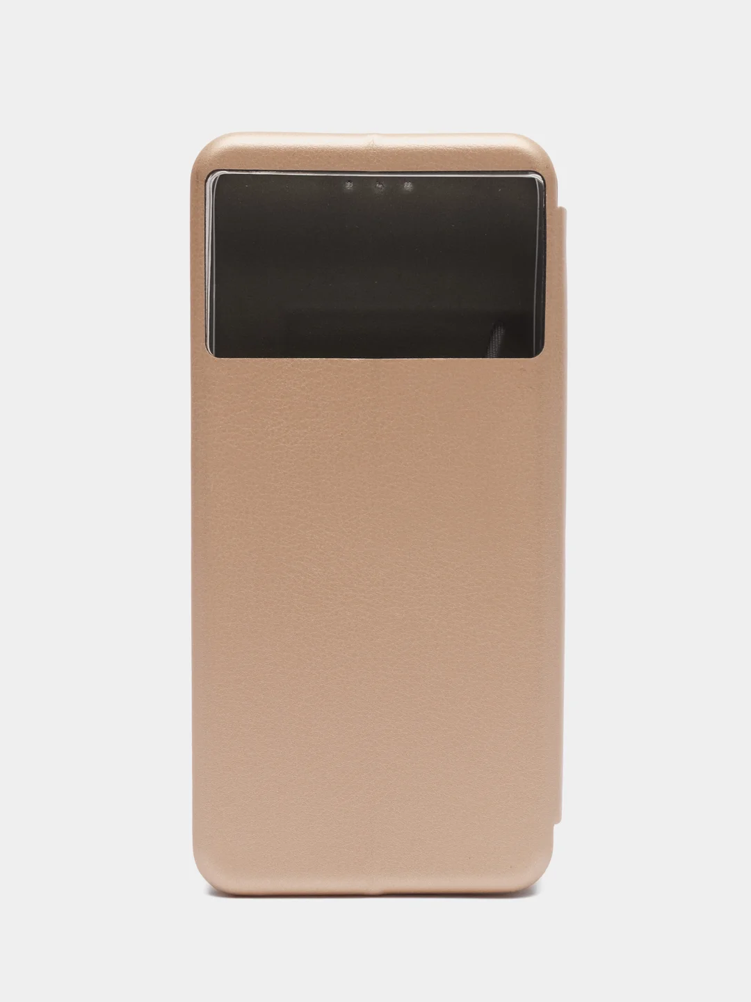 Золотой чехол книжка для Xiaomi Poco M5 и Poco M4 5G на магните с функцией подставки