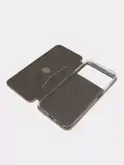 Розовый чехол книжка для Xiaomi Poco M5 и Poco M4 5G на магните с функцией подставки