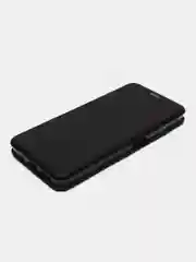 Черный чехол книжка для Xiaomi Poco M5 и Poco M4 5G на магните с функцией подставки