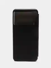 Черный чехол книжка для Xiaomi Poco M5 и Poco M4 5G на магните с функцией подставки