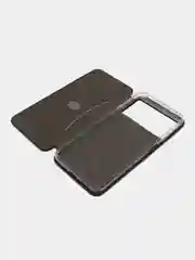 Черный чехол книжка для Xiaomi Poco M5 и Poco M4 5G на магните с функцией подставки