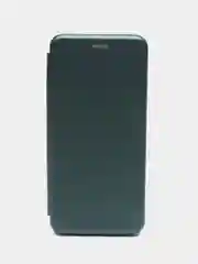 Тёмно-зелёный чехол книжка для Xiaomi Poco M5 и Poco M4 5G на магните с функцией подставки