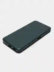 Тёмно-зелёный чехол книжка для Xiaomi Poco M5 и Poco M4 5G на магните с функцией подставки