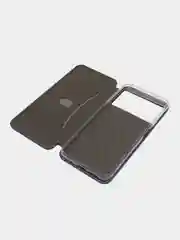 Синий чехол книжка для Xiaomi Poco M5 и Poco M4 5G на магните с функцией подставки