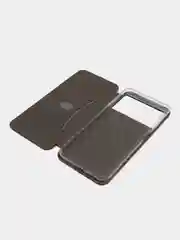 Багровый чехол книжка для Xiaomi Poco M5 и Poco M4 5G на магните с функцией подставки