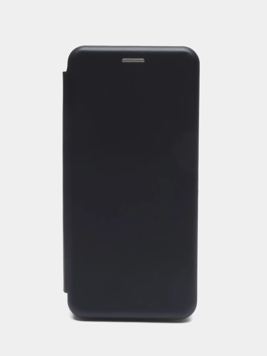Темно-синий чехол книжка для Xiaomi Poco M5 и Poco M4 5G на магните с функцией подставки