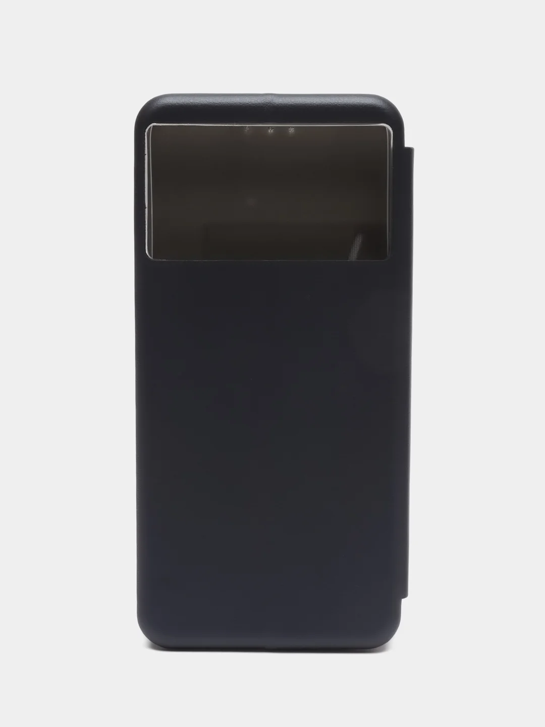 Темно-синий чехол книжка для Xiaomi Poco M5 и Poco M4 5G на магните с функцией подставки