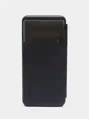 Темно-синий чехол книжка для Xiaomi Poco M5 и Poco M4 5G на магните с функцией подставки