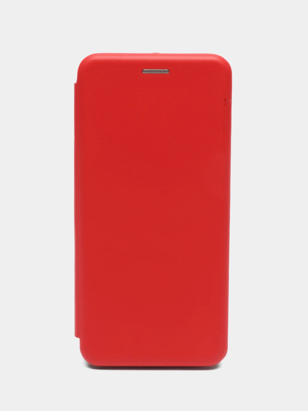 Красный чехол книжка для Xiaomi Poco M5 и Poco M4 5G на магните с функцией подставки
