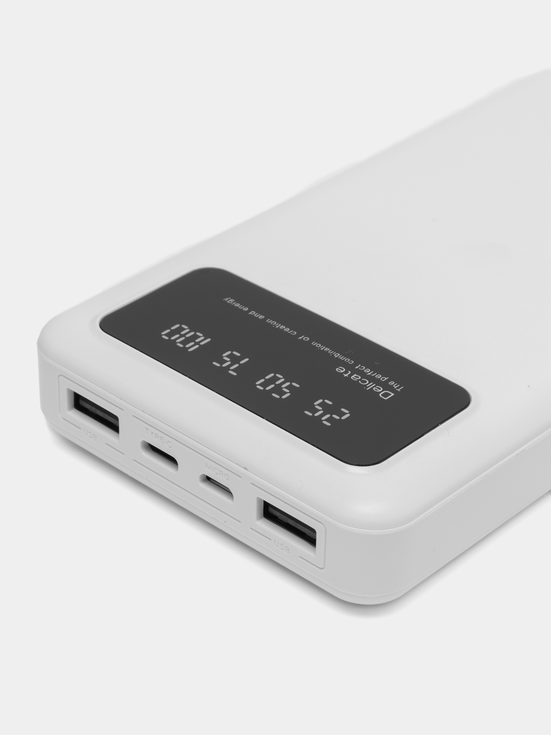 Power Bank Polymer А102, 20000 mAh, 2 USB, переносной фонарик купить по  цене 850 ₽ в интернет-магазине Магнит Маркет