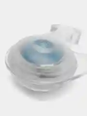 Синий фонарь велосипедный