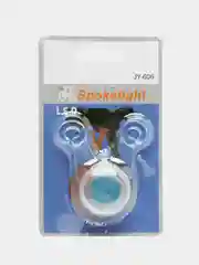 Синий фонарь велосипедный