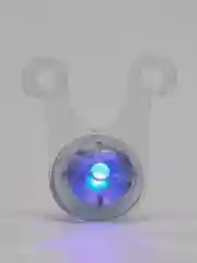 Синий фонарь велосипедный