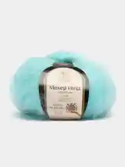 Бирюзовый пряжа Камтекс "Мохер Голд", 250 м, 50 г