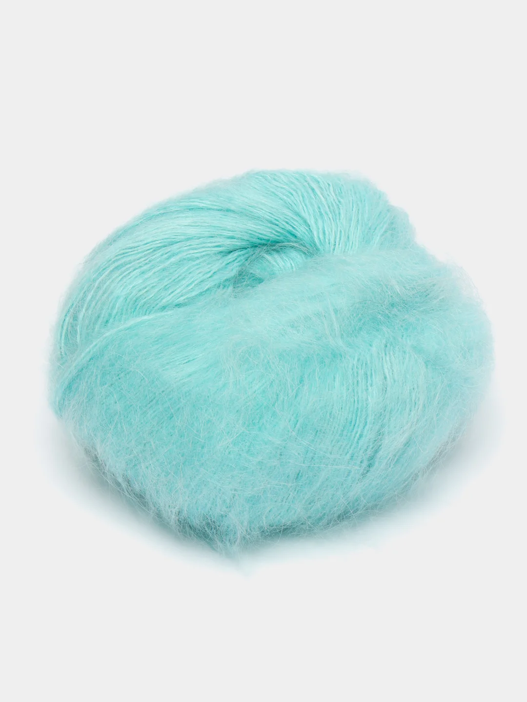 Бирюзовый пряжа Камтекс "Мохер Голд", 250 м, 50 г
