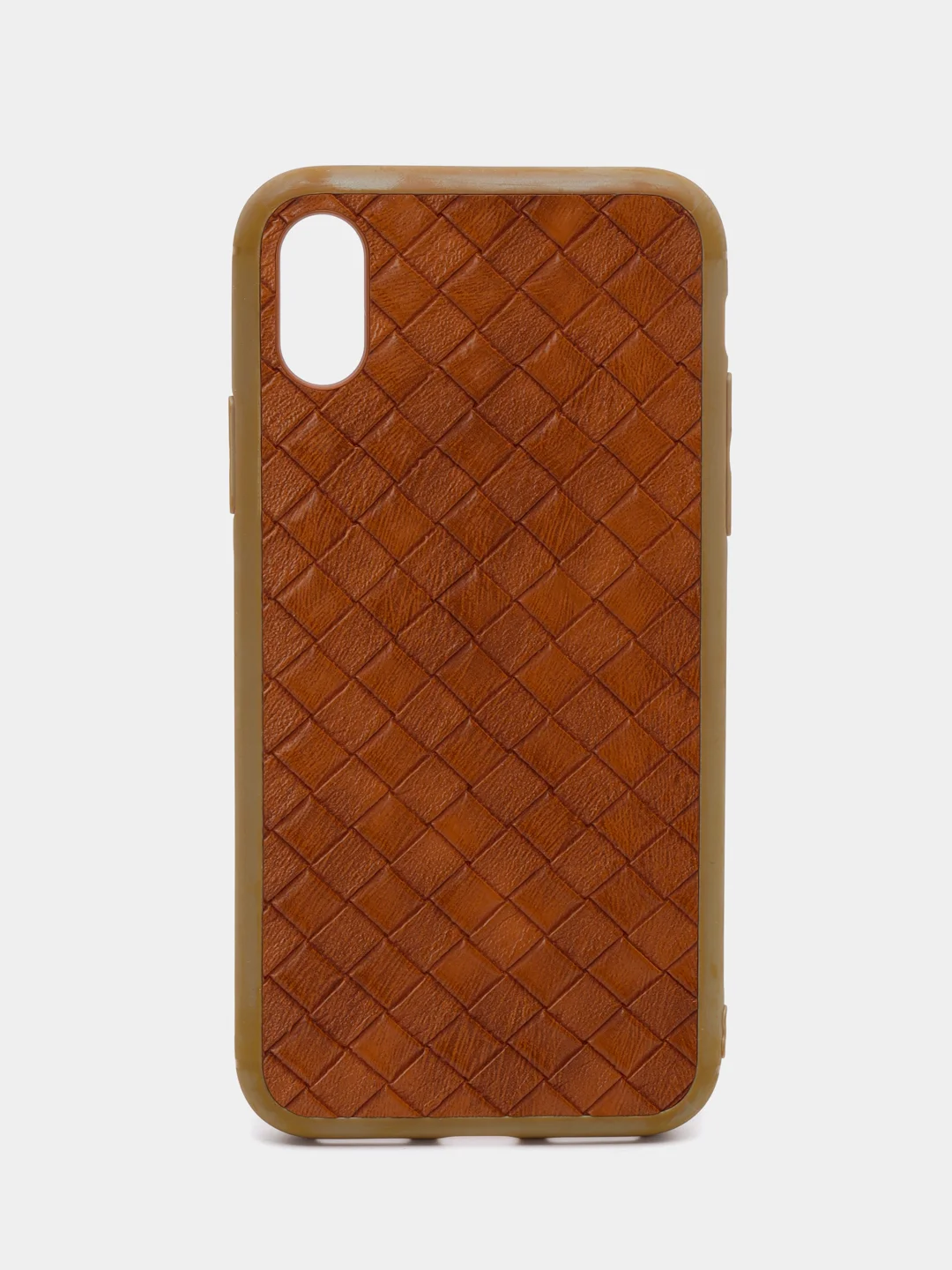 Коричневый чехол для iPhone X/Xs