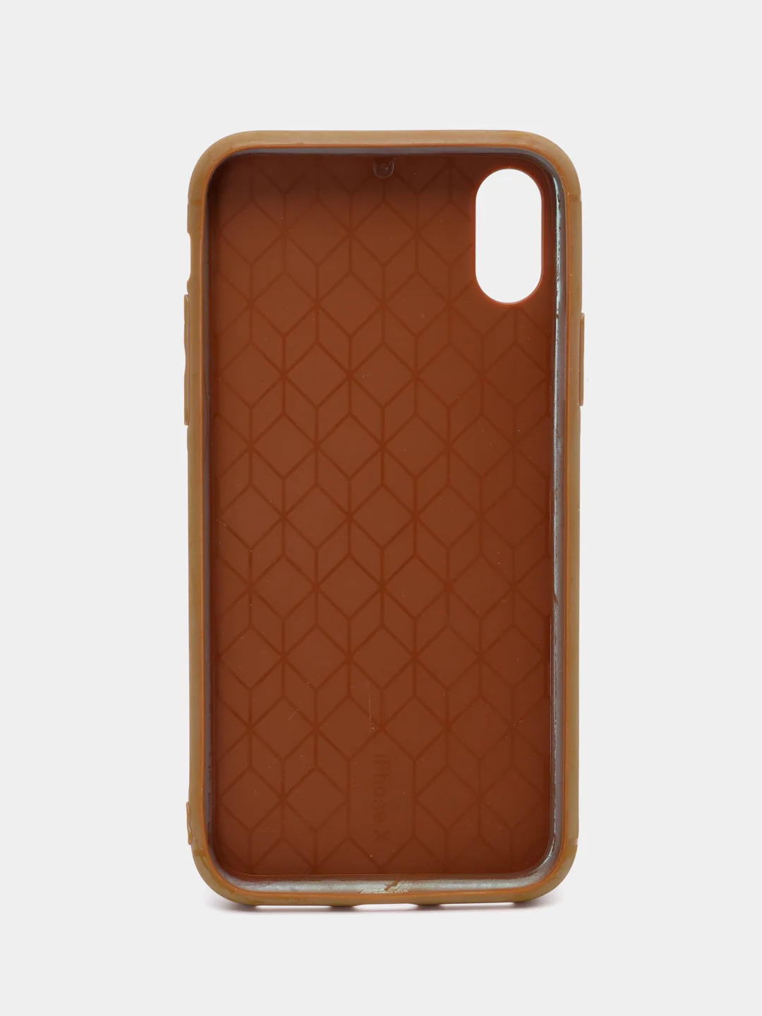 Коричневый чехол для iPhone X/Xs
