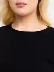 Хаки топ с длинным рукавом, укороченный, в рубчик