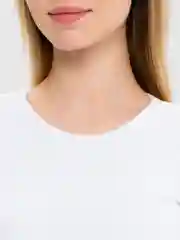 Белый лонгслив женский, в рубчик, укороченный, лапша