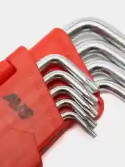 Набор ключей торцевых TORX, изогнутых, коротких, 9 предметов, T10-T50