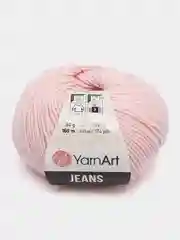Конфетный пряжа Джинс Ярн Арт YarnArt Jeans 50 г, 160 м
