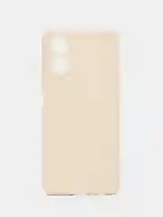 Молочный чехол для Oppo A17 (Оппо А17),силиконовый прозрачный