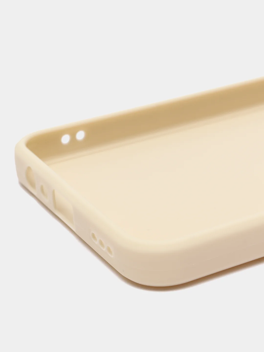 Молочный чехол для Oppo A17 (Оппо А17),силиконовый прозрачный