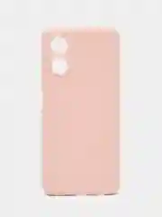 Пудровый чехол для Oppo A17 (Оппо А17),силиконовый прозрачный