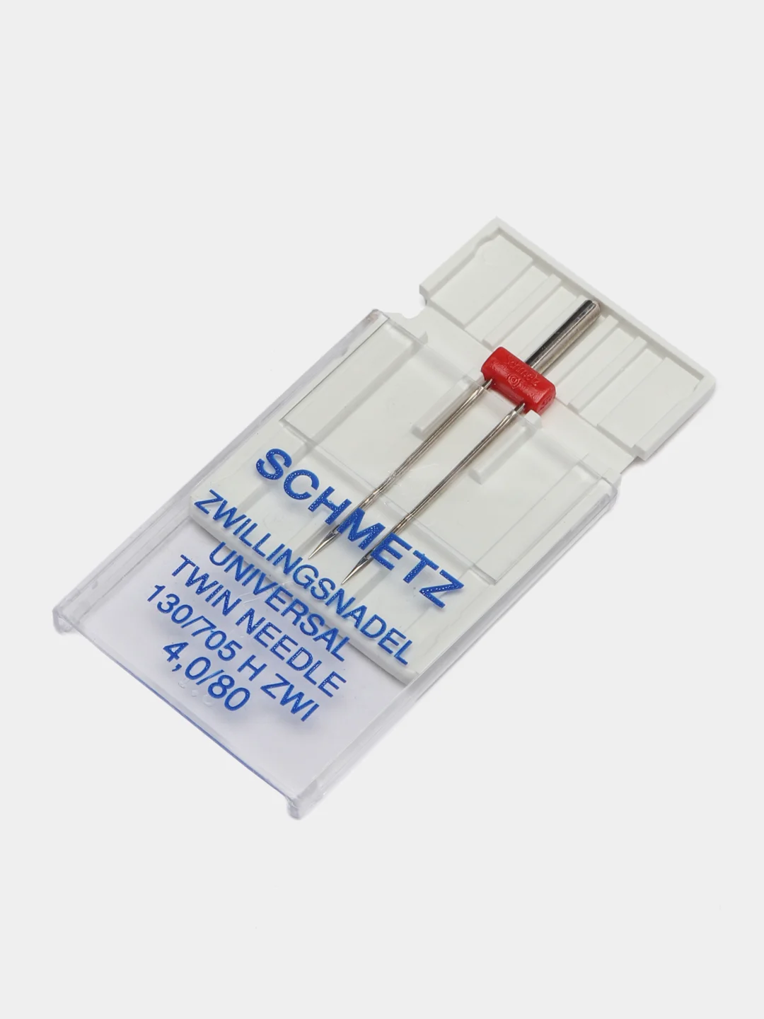 Иглы для бытовых швейных машин Schmetz 130/705H ZWI №80/4.0, 1 штука