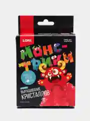 Красный набор для выращивания кристаллов "Монстрики"