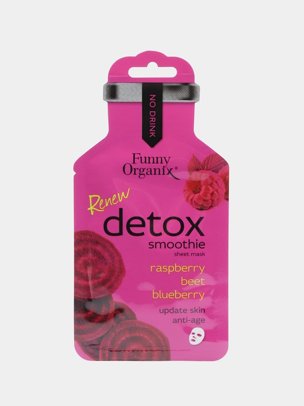 Антивозрастная тканевая маска для лица RENEW DETOX SMOOTHIE 22 г