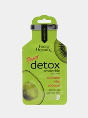 Маска тканевая для лица POWER DETOX SMOOTHIE, антиоксидантная, 22 г