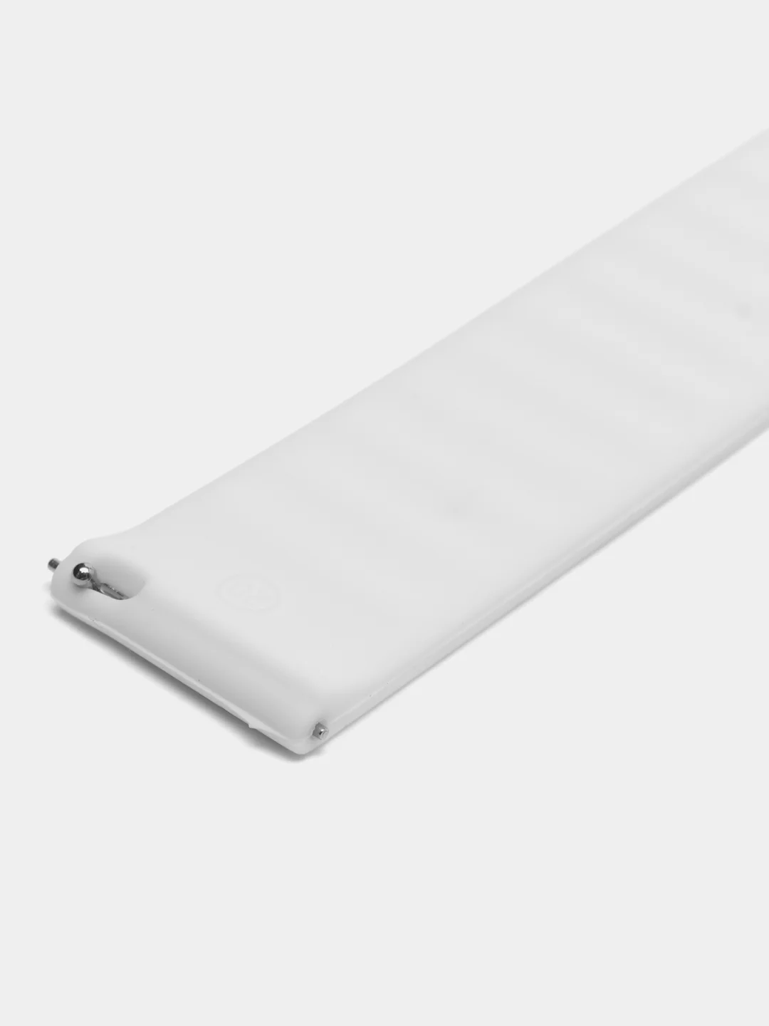 Белый силиконовый ремешок для Huawei GT2 и Samsung Active