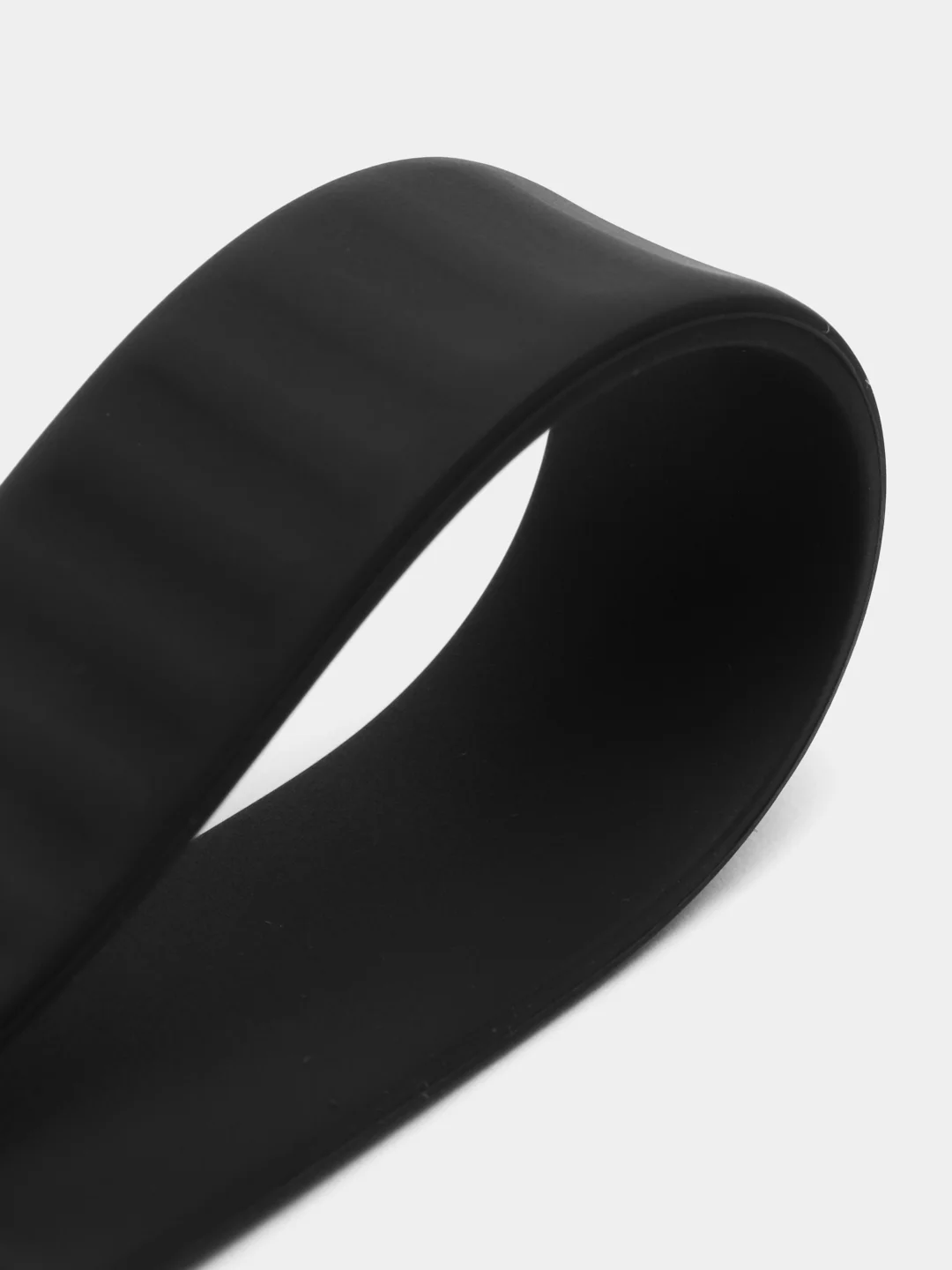 Черный силиконовый ремешок для Huawei GT2 и Samsung Active