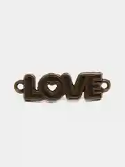 Бронзовый кулон-подвеска Love, для создания украшений
