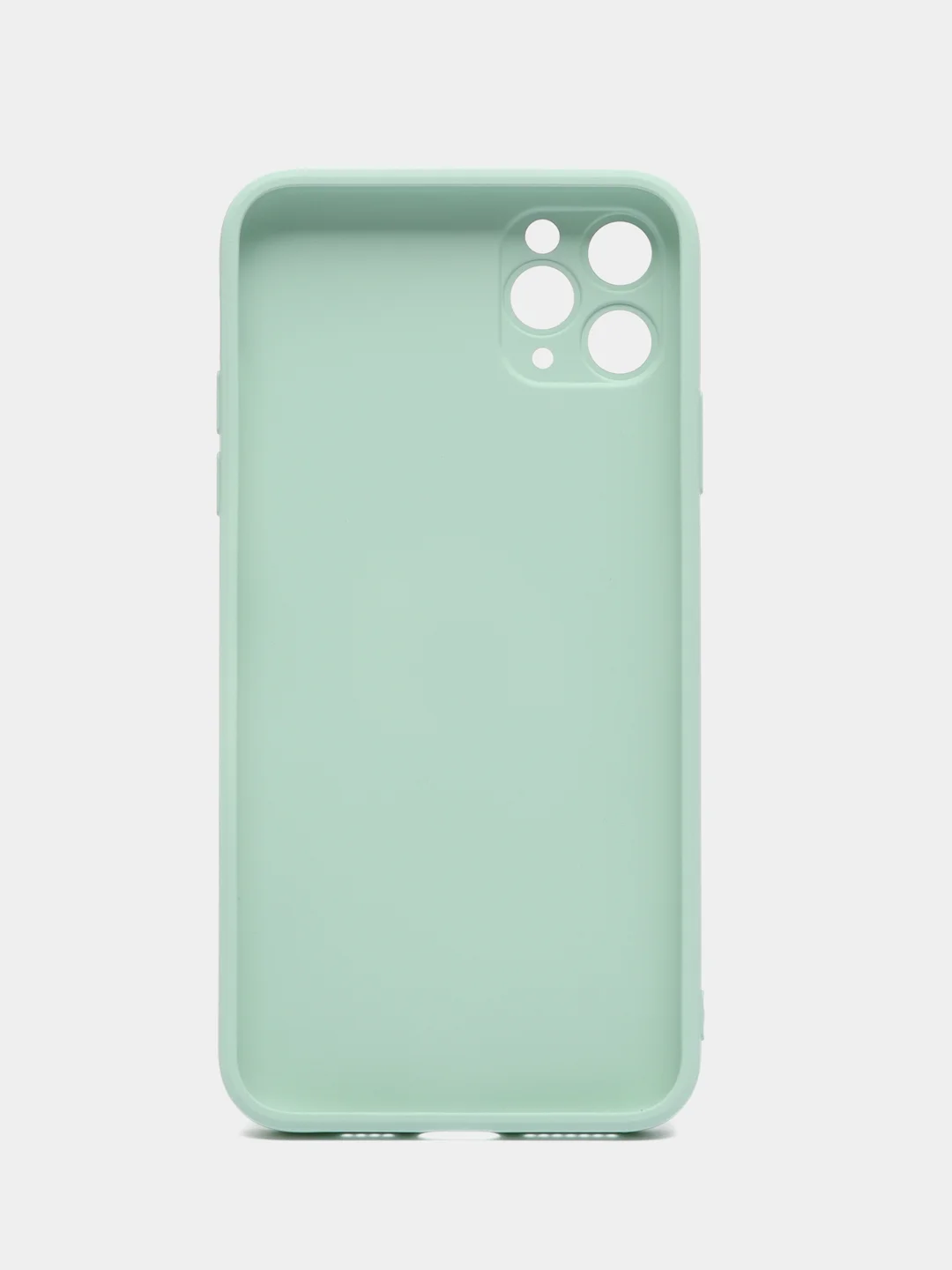 Бирюзовый чехол для айфон со стеклянной панелью iPhone 11, 12, 13, 14, Pro, 12 Pro Max, 14 Pro