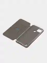 Багровый чехол-книжка для Realme C21 / C21Y