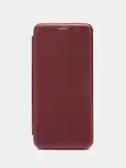 Багровый чехол-книжка для Realme C21 / C21Y