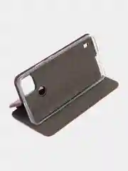 Багровый чехол-книжка для Realme C21 / C21Y
