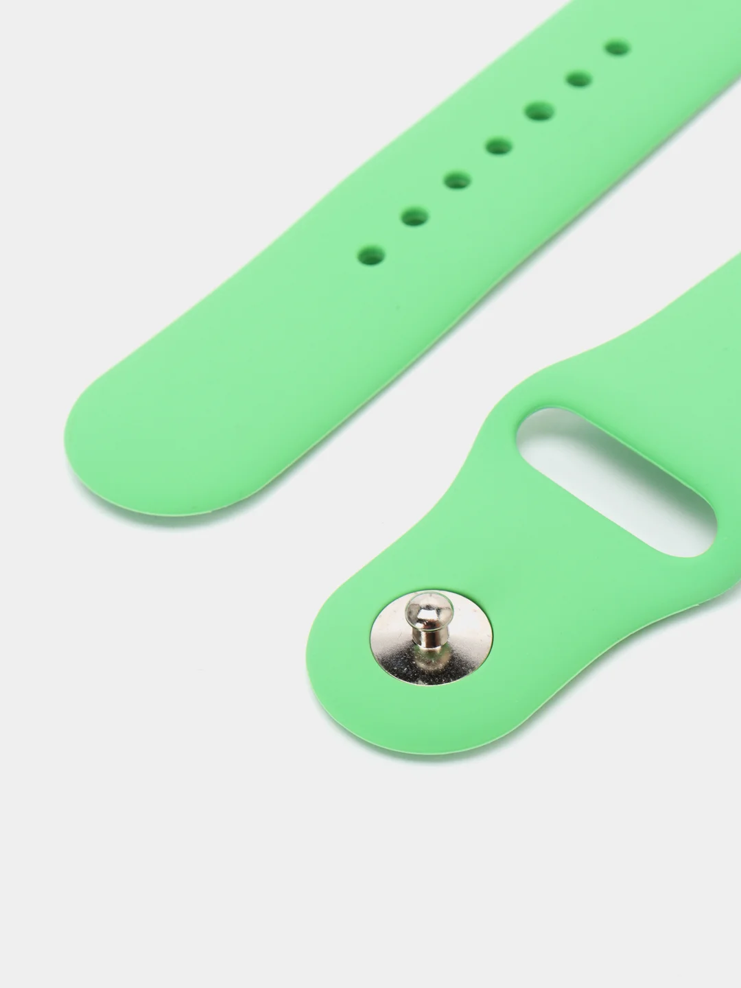 Лесной зеленый ремешок для Apple Watch, силиконовый